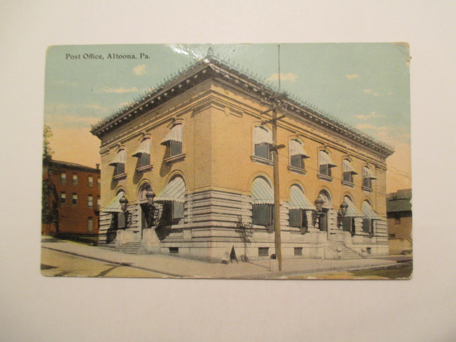 Altoona Pennsylvania Postcard Post Office PA eBay