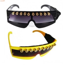 LED Laser Glasses Bar Party Stage Show Props Glowing Glasses Rechargeable 350mAh
