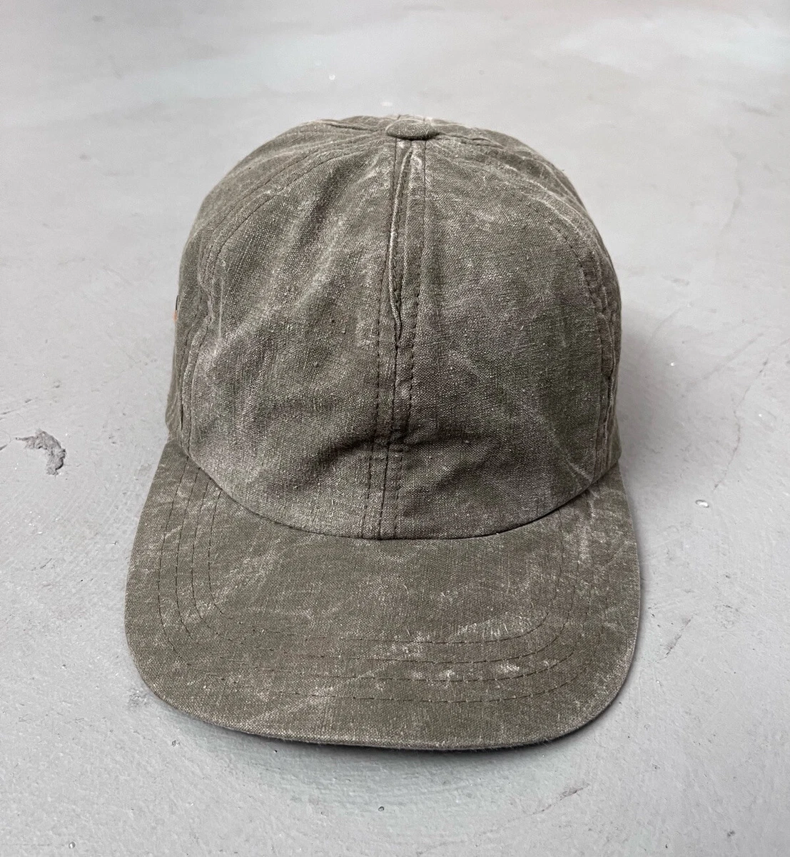Baseball hat with 2025 leather strap