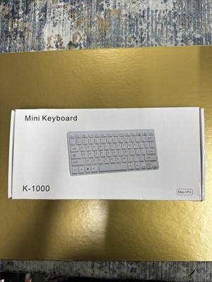 Mini Keyboard K 1000 Mac Pc NIB Black brand new in box