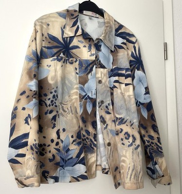 Jacke von  FER  Damen Gr. 42-40, s. Maße, Baumwolle, wie neu