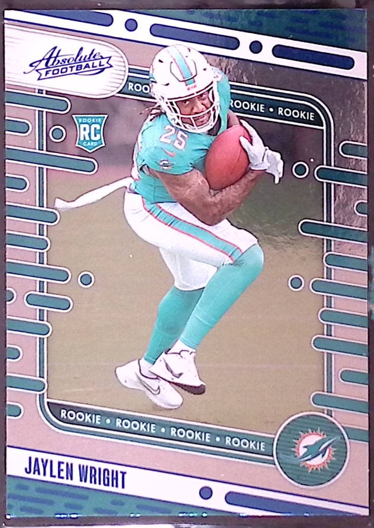 2024 Panini Absolute #183 Jaylen Wright Green Card