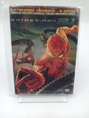 Spider-Man 2.1 - Extended Version 2 DVDs Steelbook Harris, Rosemary, Kirsten Dun