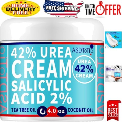 Gentle 42% Urea Foot Cream with Aloe Vera & Salicylic Acid - Daily Moisturizer