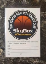1993-94 SKYBOX PREMIUM HEAD OF THE CLASS EXCHANGE REDEMPTION 1:360 - RARE ROOKIE