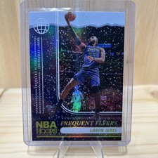 2024-25 Panini Nba Hoops - Frequent Flyers LeBron James #13 Holo Winter