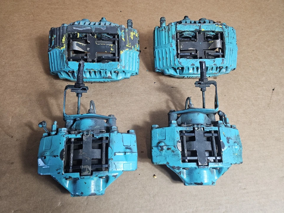 90-96 Nissan 300zx Z32 30mm Left Right Front Rear Brake Aluminum Calipers Set OE - Image 3 of 4