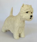 Vintage 1991 North Light Made In Uk West Highland White Terrier Dog Figurine