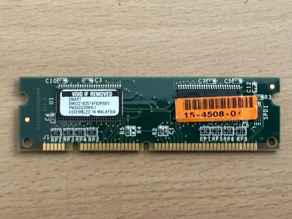 Cisco 15-4508-01 Cisco MEM2600XM-64D 64MB DRAM Memory Cisco Approved 2600XM RAM - Image 3 of 4