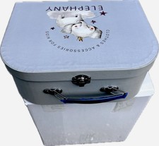 Elephany Baby Gift Set Elephant Theme Clothing Accessories Gray White