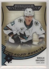 2020-21 Ultimate Collection Introductions Gold 16/49 Nikolai Knyzhov #UI-74 01ks