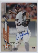 2020 Topps Chrome Rookie Refractor 239/499 Jose Urquidy #RA-JU Auto RC 6g9