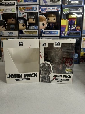 John Wick Youtooz Vinyl Figure Bloody Translucent LE 500