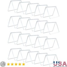 Mini Chalkboard Signs Reusable Acrylic Food Labels Table Number Cards Parties US