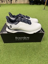Ladies Footjoy Pro SLX Golf Shoes White/Navy UK 6.5 Wide