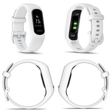 New In Box Garmin Vivosmart 5 - small medium Activity Fitness Tracker - White