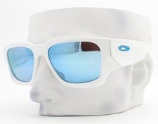 Oakley Instagator Sunglasses Matte White Prizm Blue Polarized OO9514-0458 wPouch