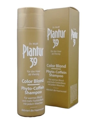 PLANTUR 39 Color Blond Phyto-Coffein-Shampoo, 250 ml - Bild 1 von 2