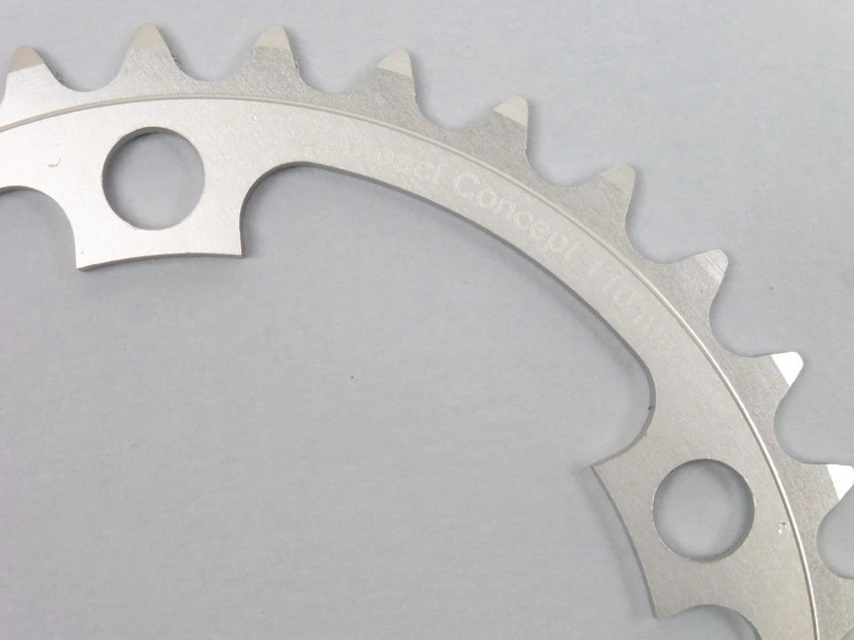 Stronglight  / 110 Dural -  34 tooth  Chainring ( 266000 )  NOS bicycle - Image 3 of 4