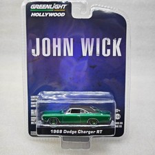 Green Light 1:64 Hollywood 33-John Wick 2014 1968 Dodge Warhorse R/T