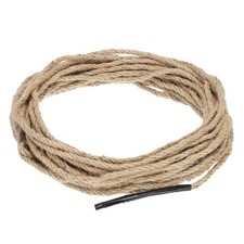 1/4" x 50' Jute Rope Natural Jute String Twine Twisted Manila Rope Burlap Rope