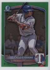 2025 Bowman Chrome Prospects Green Refractor /99 Pablo Guerrero #BCP-144 u6m