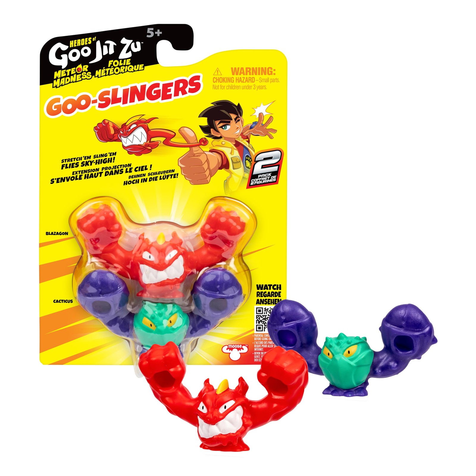 Heroes of Goo Jit Zu S13 Meteor Madness GOO SINGERS 2 stuks