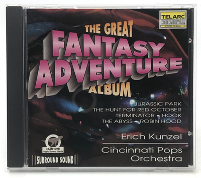 Telarc The Great Fantasy Adventure Album CD Erich Kunzel Cincinnati Pops
