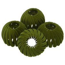 Bird Nest Magic Hair Clip, Hairs Maker Ponytail Holder (4 Pack, Green)