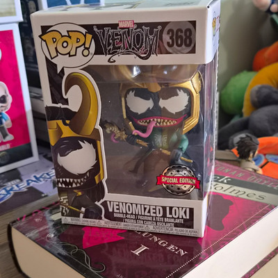 Funko Pop! Marvel Venomized Loki Nr. 368 Vinylfigur Special Edition