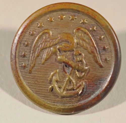 OB-57 Antique US Marines Uniform Button Civil War