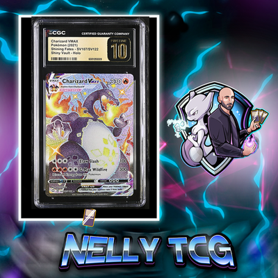 2021 Pokemon Shining Fates - Charizard VMAX #SV107/SV122 CGC 10