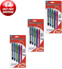 3 PACK Pentel RSVP Mini Ballpoint Pen, (1.0mm...