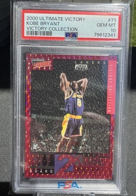 2000 Upper Deck Victory Collection Fly 2 Kobe - Kobe Bryant /350 - PSA 10