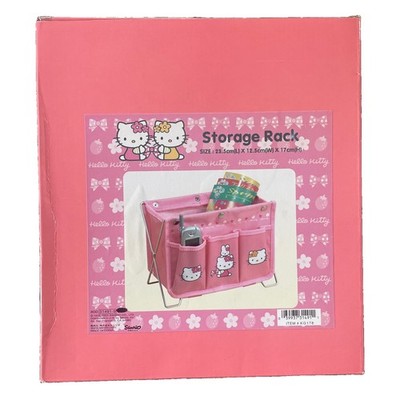Sanrio VTG 2003 Hello Kitty And Mimmy Storage Rack