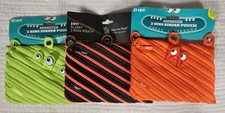 3 Qty Zipit Grillz 9  3 ring Binder Pouch Pencil Case new with tag Very Cool