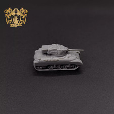 3D Printed 1/144 American M7 Light Tank Uncolored Model