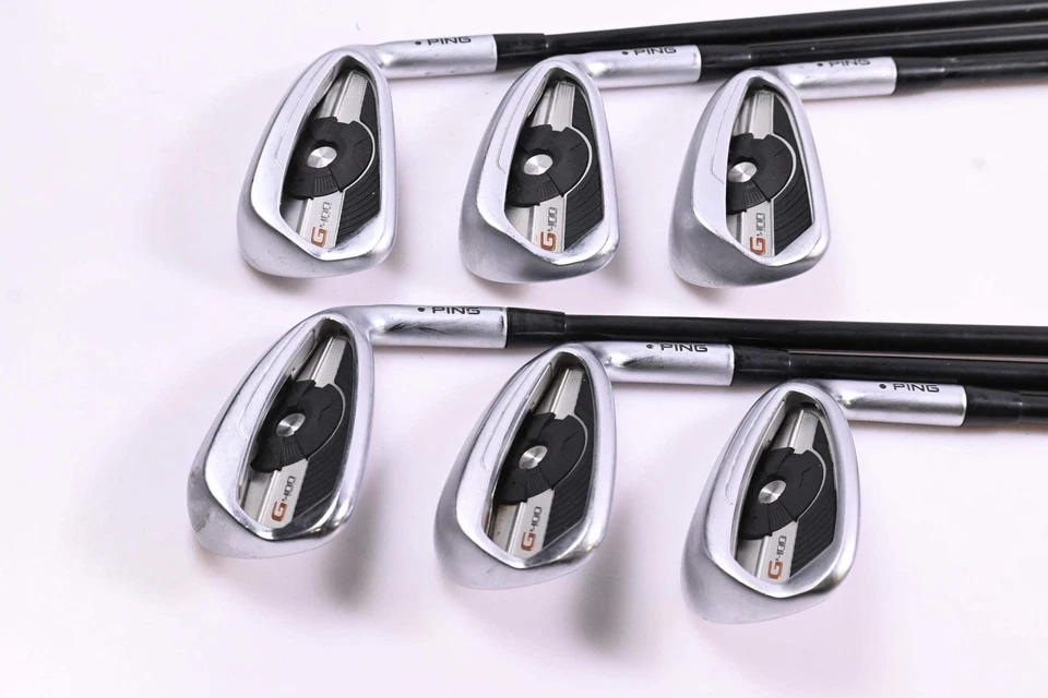 Ping G400 Irons / 5-PW / Black Dot / Regular Flex Ping Alta CB AWT Shafts - Image 2 of 4