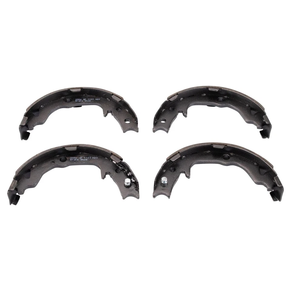 TRQ BFA17187 Parking Brake Shoes For Mitsubishi Lancer 2008-2017 Rear - Image 2 of 4