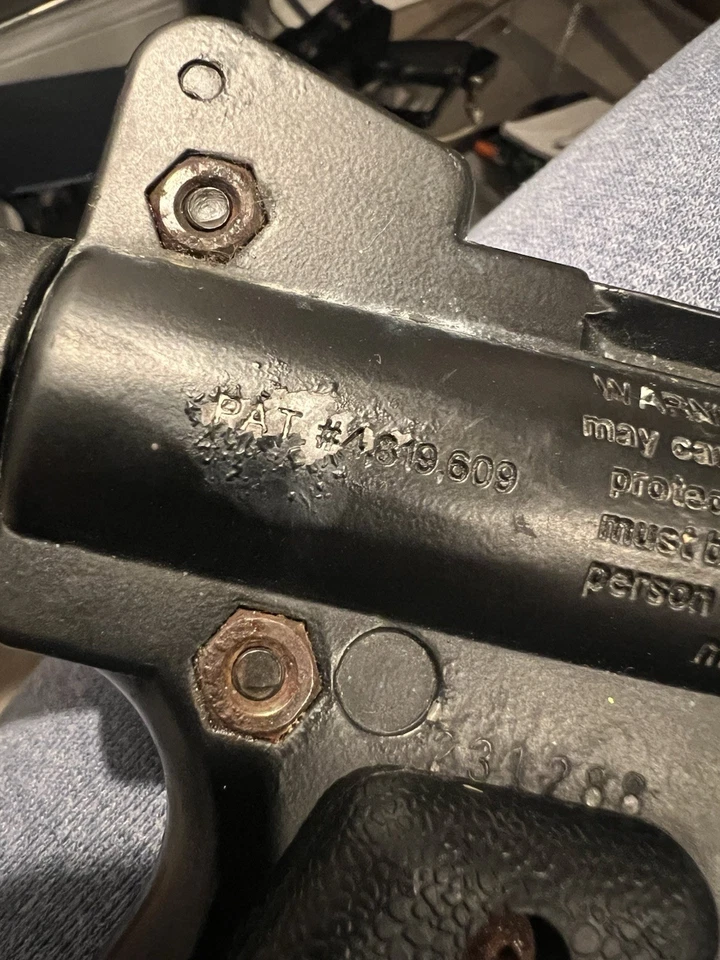 Pistola mecánica marcadora de paintball Tippmann 98 personalizada negra usada Foto 2 de 4