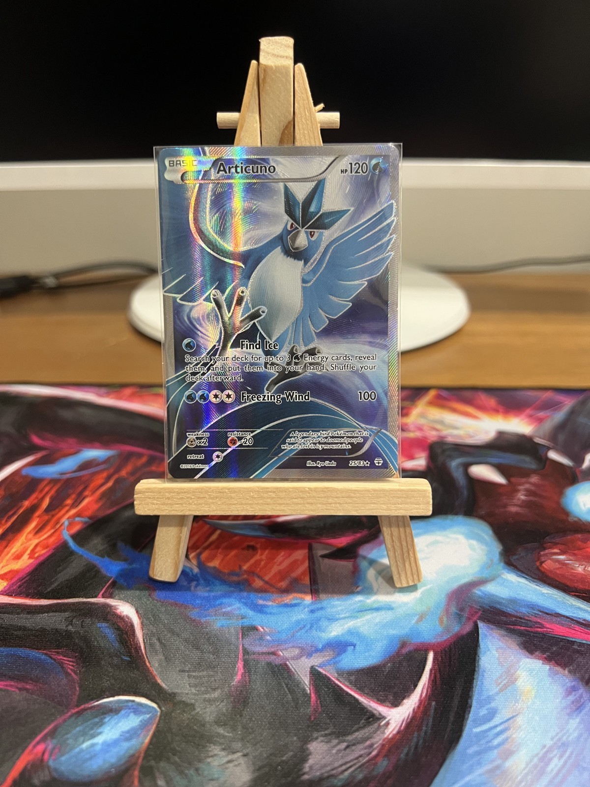 Articuno 25/83 - 2016 XY Generations Holo Full Art Rare Pokemon Card - LP