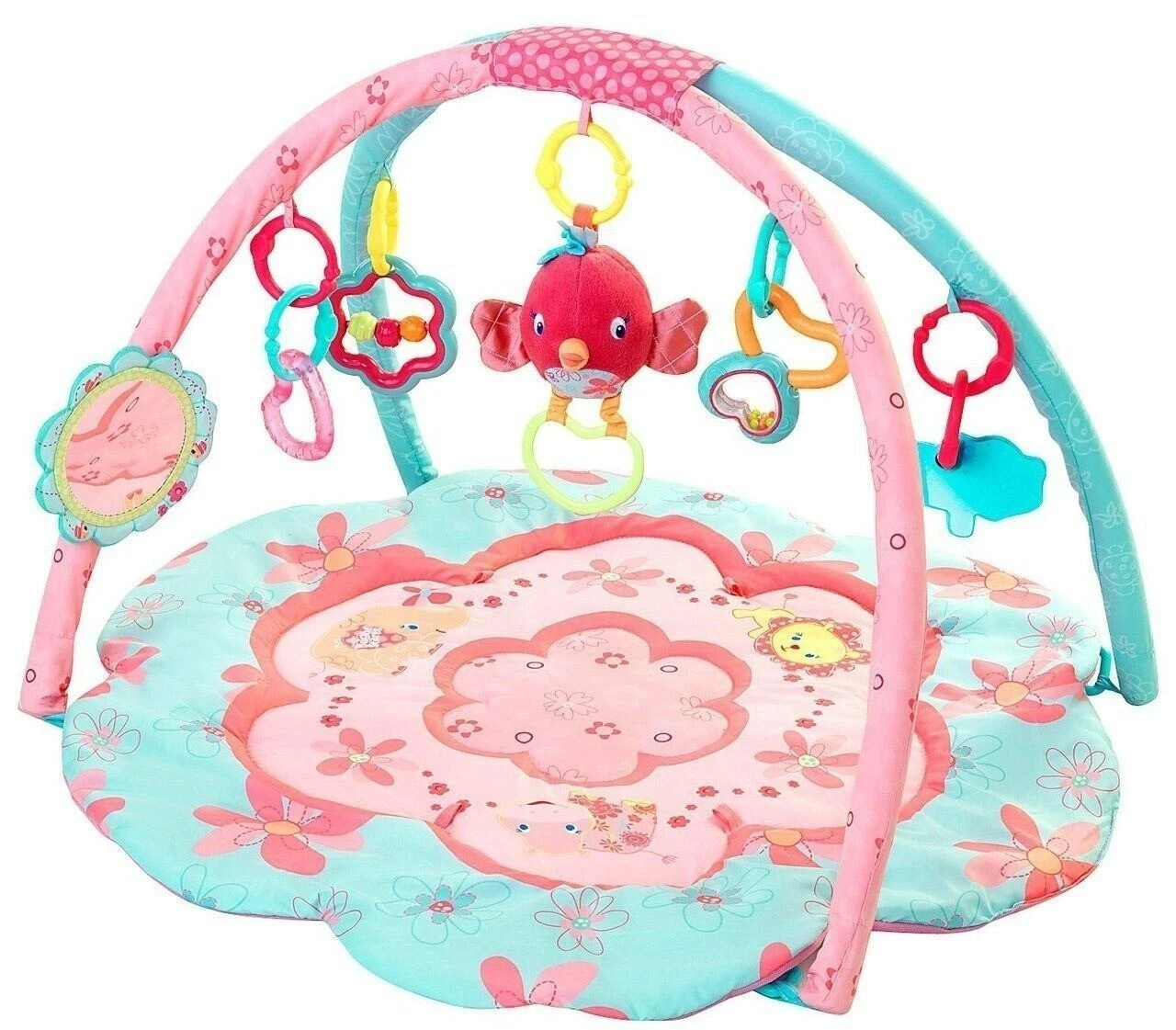 New Bright Starts 5-in-1 Petals & Friends Multicolor Activity Gym
