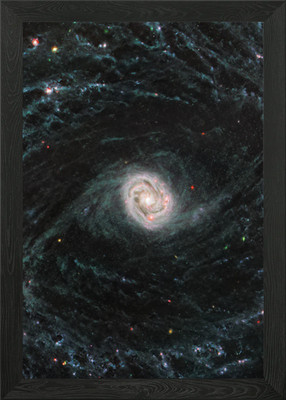 NGC 1433 Framed Wall Art Poster Canvas Print Picture
