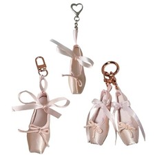 Fashion Ballet Shoes Key Pendant Versatile Bag Decoration for Various Occasion