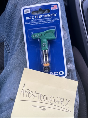 #ad Free Shipping OEM New Graco RAC X 310 Fine Finish Low Pressure SwitchTip Green $42.99