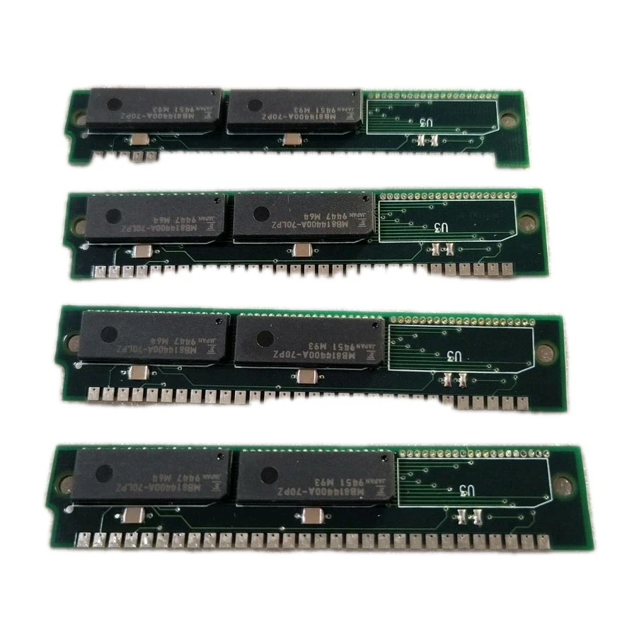 4MB (4 x 1MB) 30 Pin Simms 70ns (2 Chip) - Matched Sets
