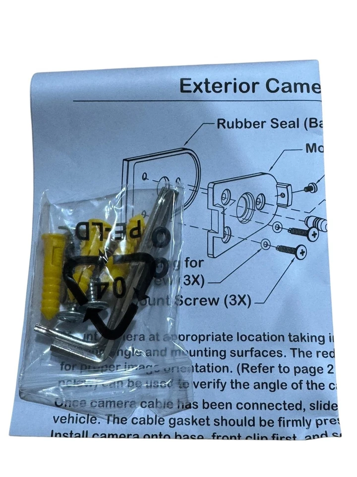 Radio Engineering Industries REI Model #710588 2.8mm External Camera No IR Black - Image 4 of 4