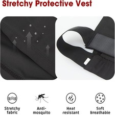 Gilet elasticizzato equitazione vestibilità comoda per prevenire sfregamenti su