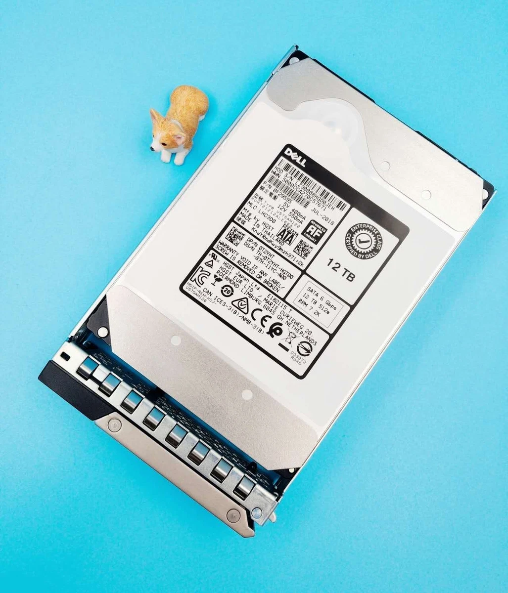 Preços baixos em Unidades de disco rígido interno Dell 12 TB de