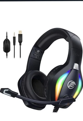 BESUCHE DEN FACHIXY STORE Fachixy FC100 Gaming Headset für PS4, PS5, PC, Xbox, Nintendo Switch, Gaming.